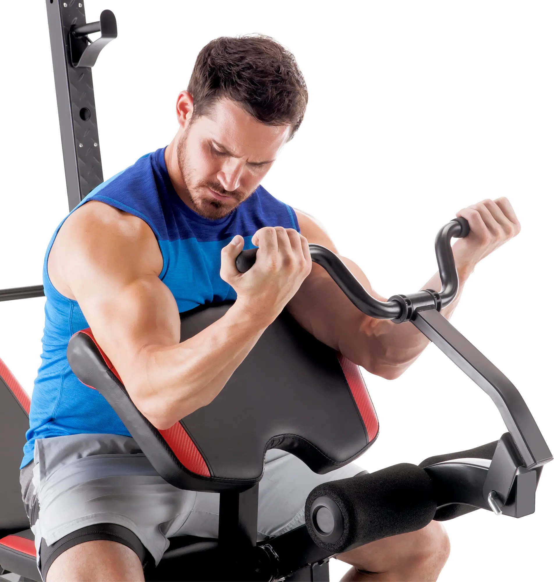MKB-957 Marcy Deluxe Olympic Weight Lifting Bench-4