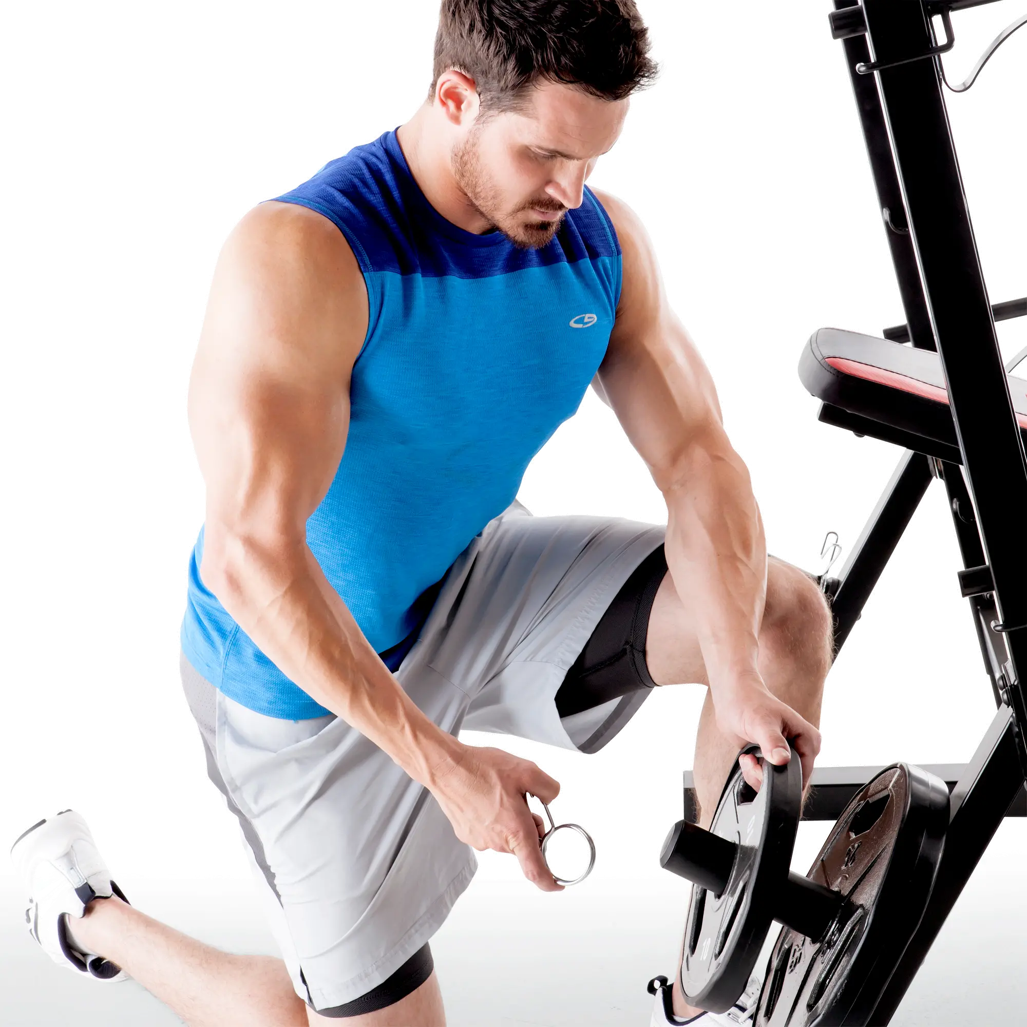 MKB-957 Marcy Deluxe Olympic Weight Lifting Bench-6