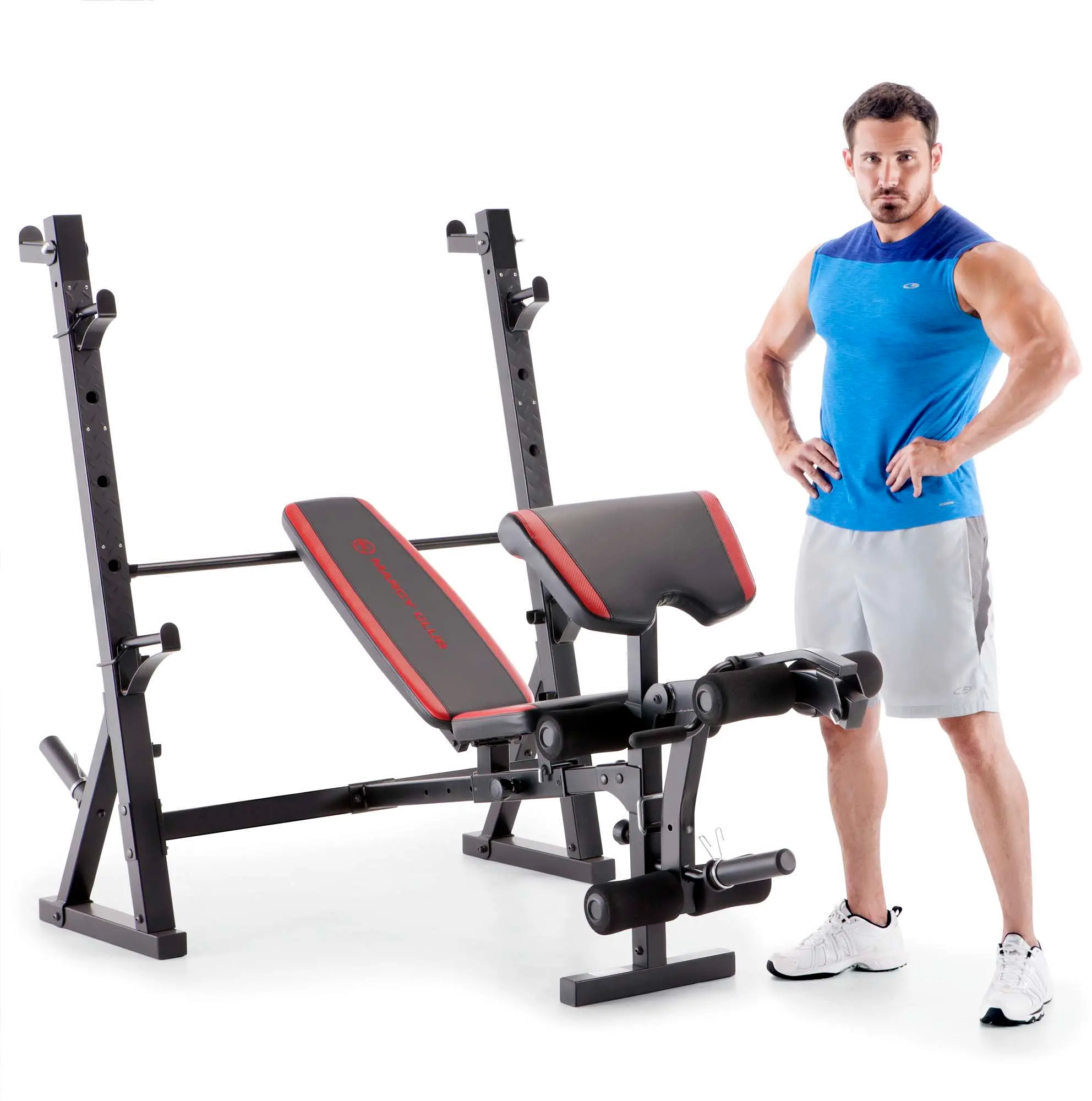MKB-957 Marcy Deluxe Olympic Weight Lifting Bench-7