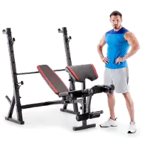 Marcy Deluxe Olympic Weight Lifting Bench | RC Willey