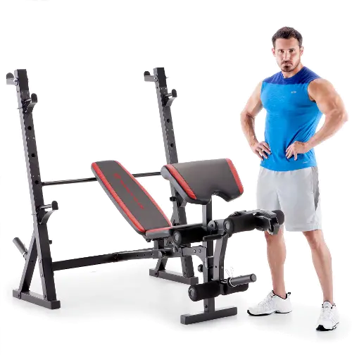 Marcy Deluxe Olympic Weight Lifting Bench | RC Willey