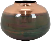 7.5  Two Tone Metal Vase