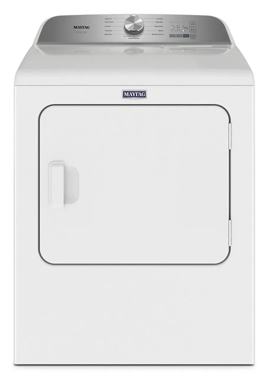 MED6500MW Maytag 7 cu ft Electric Dryer - White-1