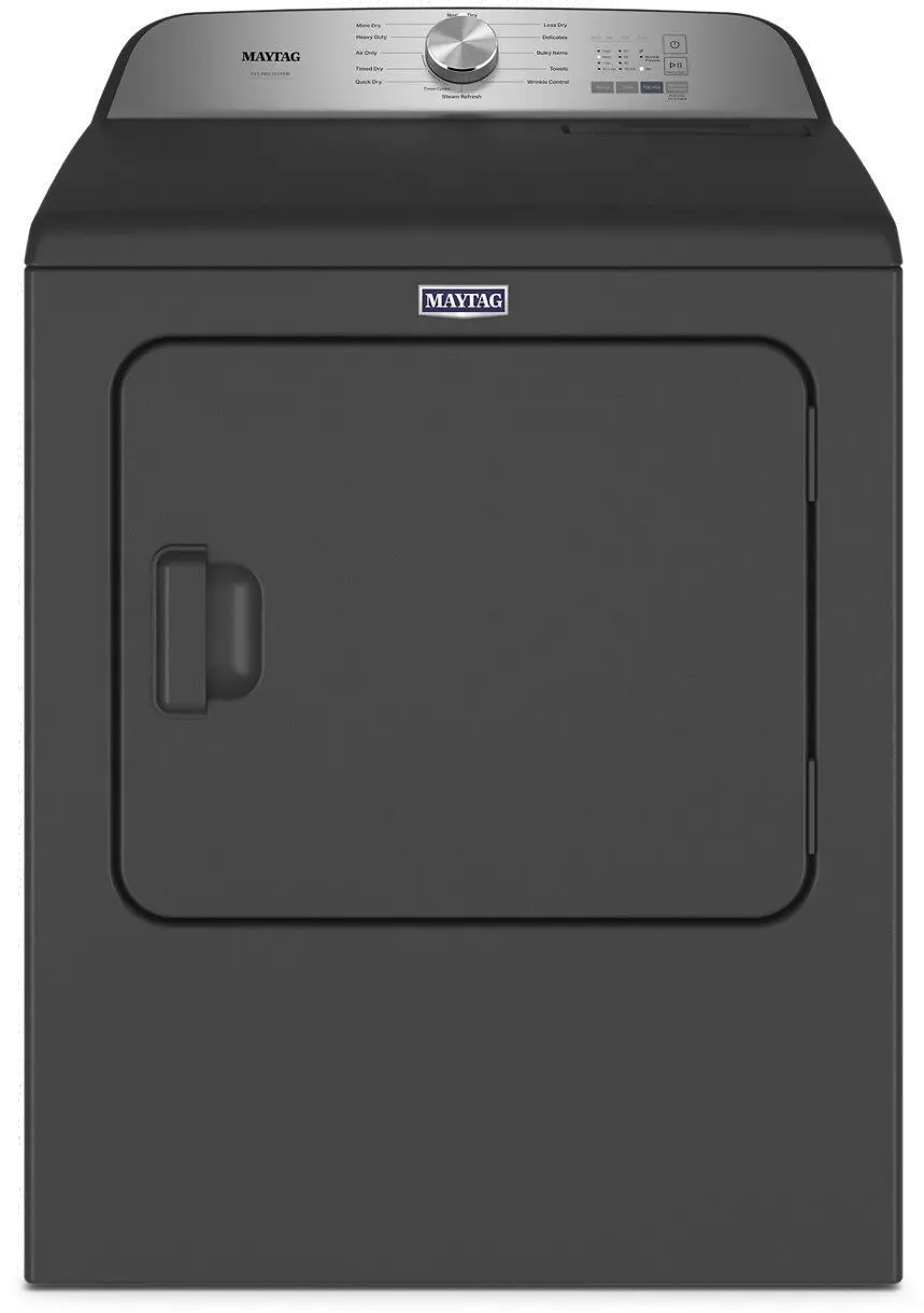 MED6500MBK Maytag 7 cu ft Electric Dryer - Black-1