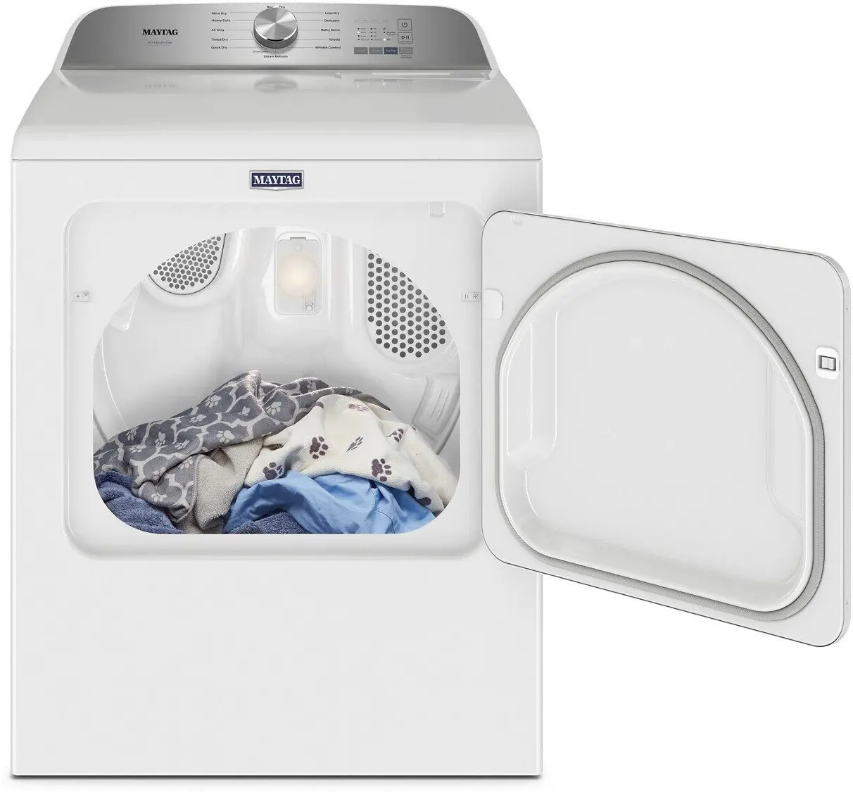 MGD6500MW Maytag 7 cu ft Gas Dryer - White-3