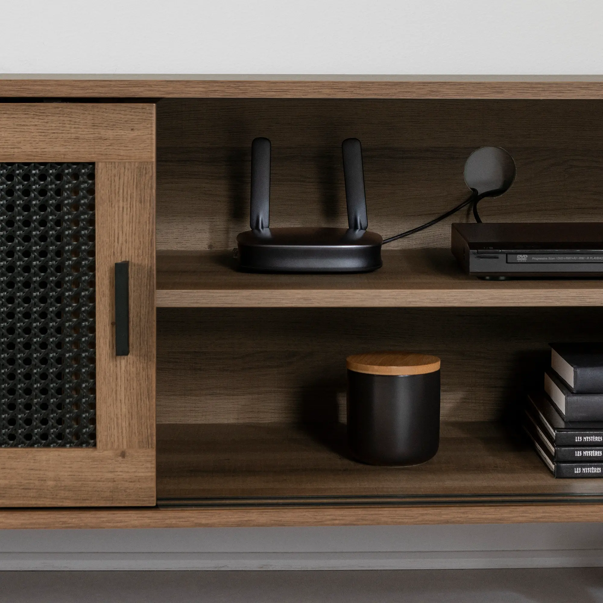 14350 Balka Medium Oak 63  TV Stand-5