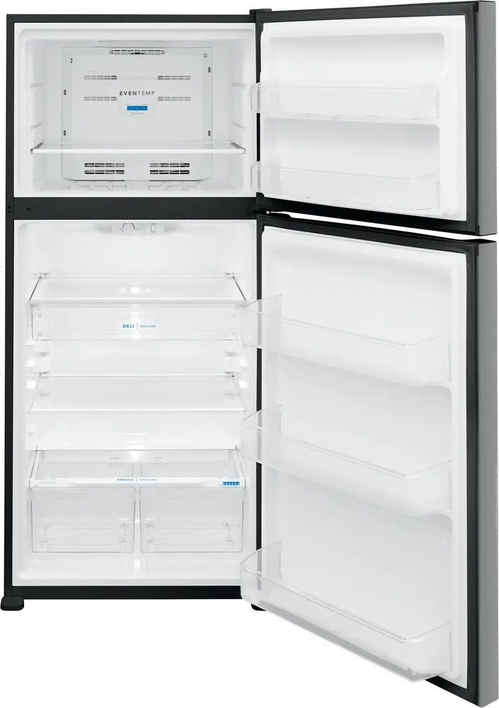 FFTR2045VS-PROJECT Frigidaire 20 cu ft Top Freezer Refrigerator - 30 W Stainless Steel-3