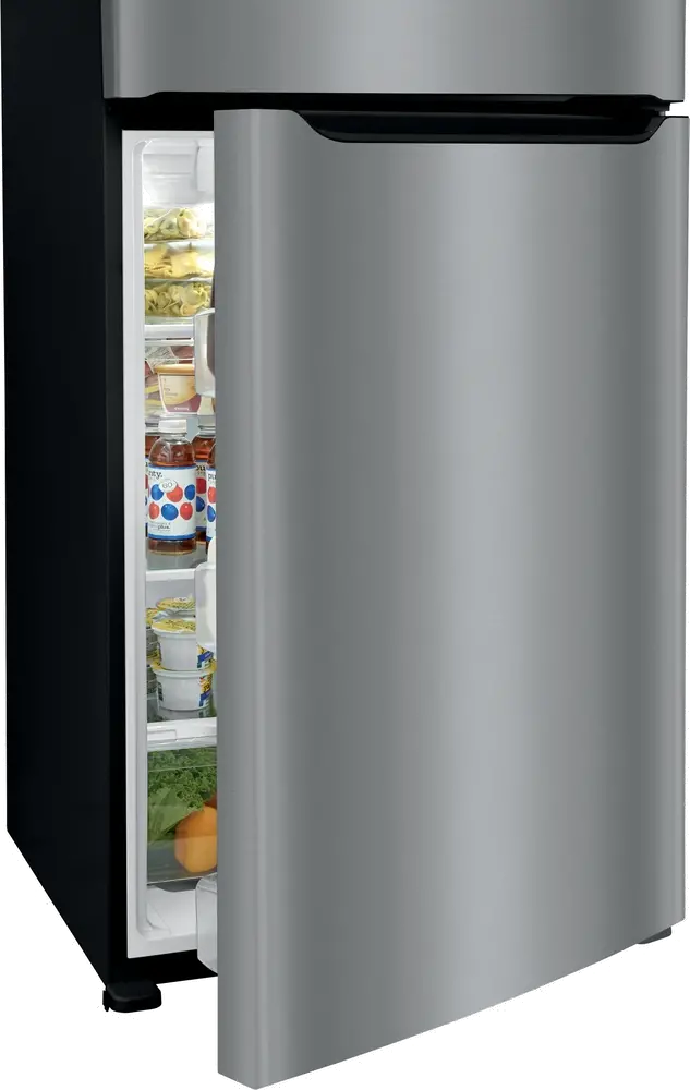 FFTR2045VS-PROJECT Frigidaire 20 cu ft Top Freezer Refrigerator - 30 W Stainless Steel-8
