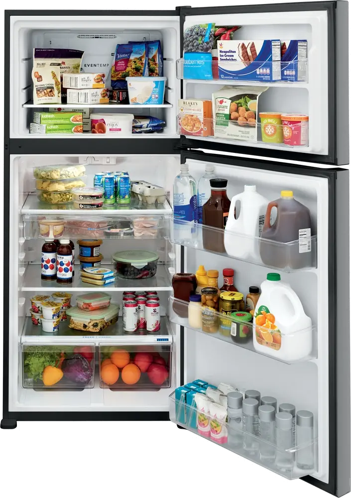 FFTR2045VS-PROJECT Frigidaire 20 cu ft Top Freezer Refrigerator - 30 W Stainless Steel-9