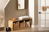 14698 Toza Nordik Oak Storage Bench