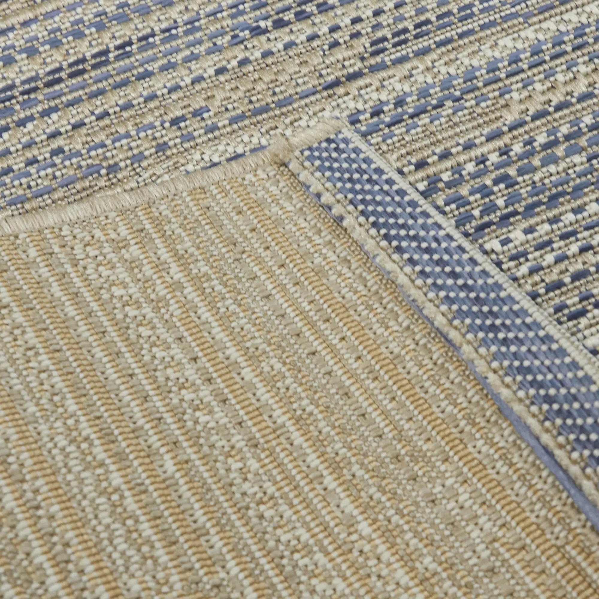 Cabot 5 x 7 Blue Contemporary Outdoor Rug-5