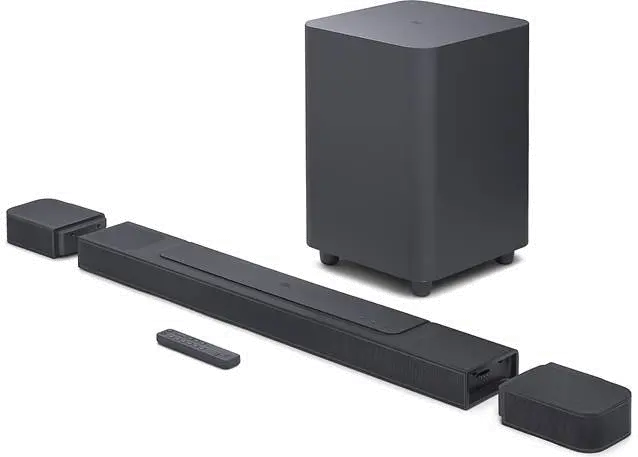 JBLBAR1000PROBLKAM JBL Bar 1000 Powered 7.1.4-Channel Sound Bar System With Detachable Surround Speakers and Subwoofer-1