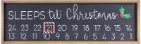  Sleeps Til' Christmas  Sign