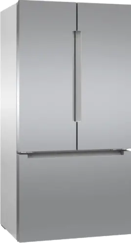 B36CT81ENS Bosch 20.8 cu ft French Door Refrigerator - Counter Depth Stainless Steel-1