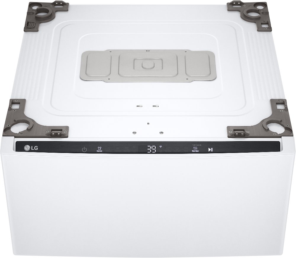 LG Sidekick 1.0 cu ft Pedestal Washer - White