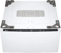 WD300CW LG Sidekick 1.0 cu ft Pedestal Washer - White
