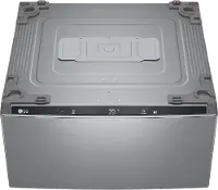 WD300CV LG Sidekick 1.0 cu ft Pedestal Washer - Graphite Steel