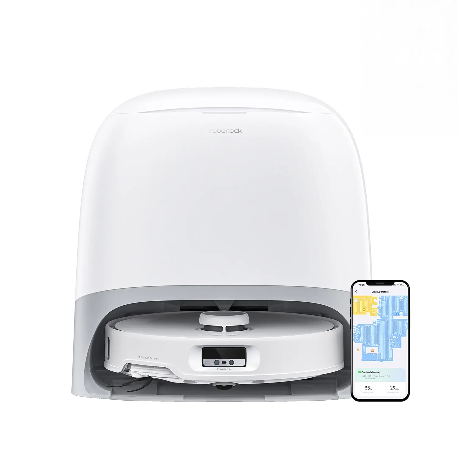 QREVO CURV Roborock Qrevo Curv Robot Vacuum-1