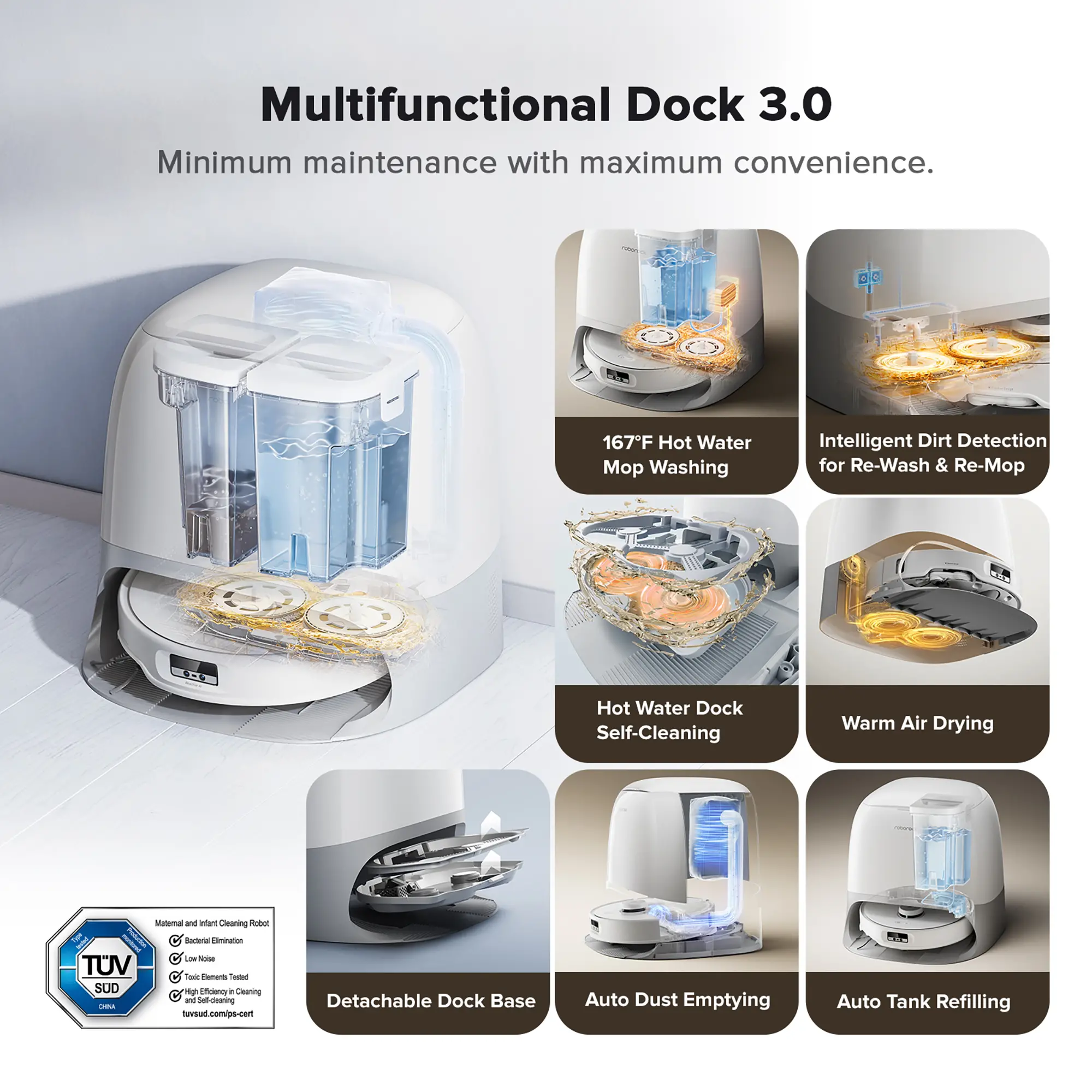 QREVO CURV Roborock Qrevo Curv Robot Vacuum-5