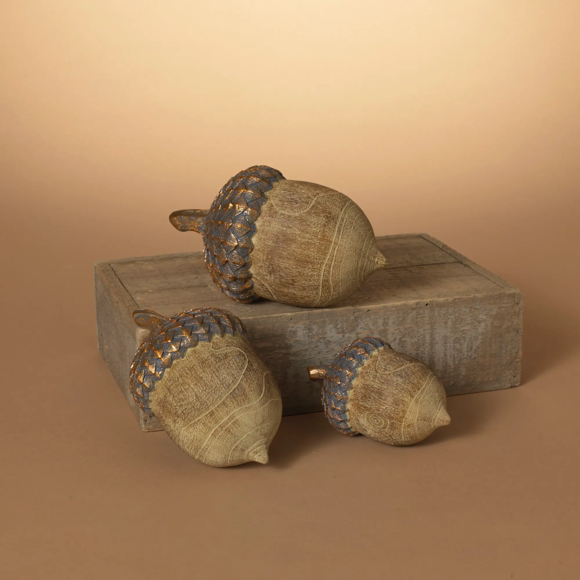 Set of 3 Harvest Acorns-1
