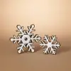 Large Enamel Snowflake