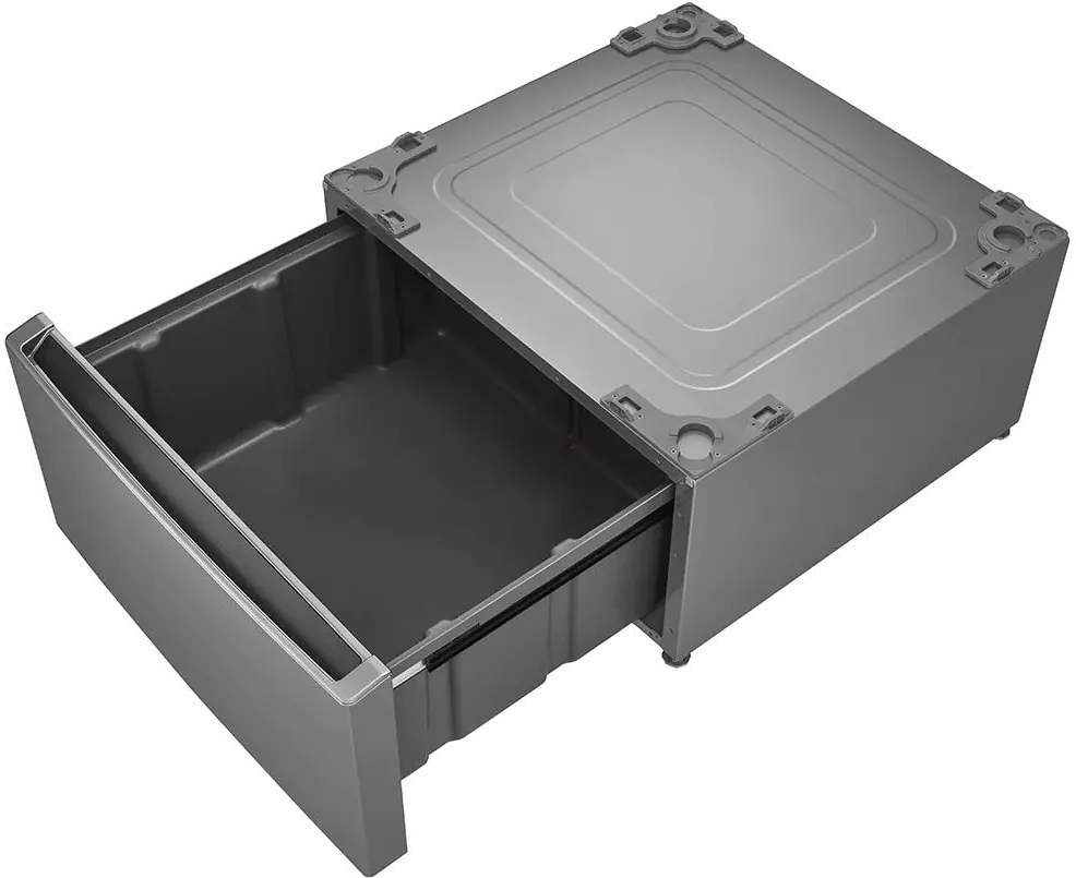 WDP6V LG 27 Inch Laundry Pedestal - Graphite Steel-3