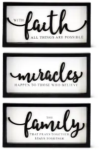 Assorted 9 Inch Inspirational Signs
