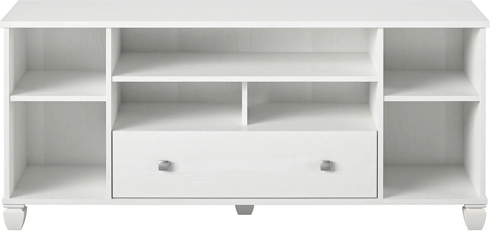 Brett 57  White TV Stand-1