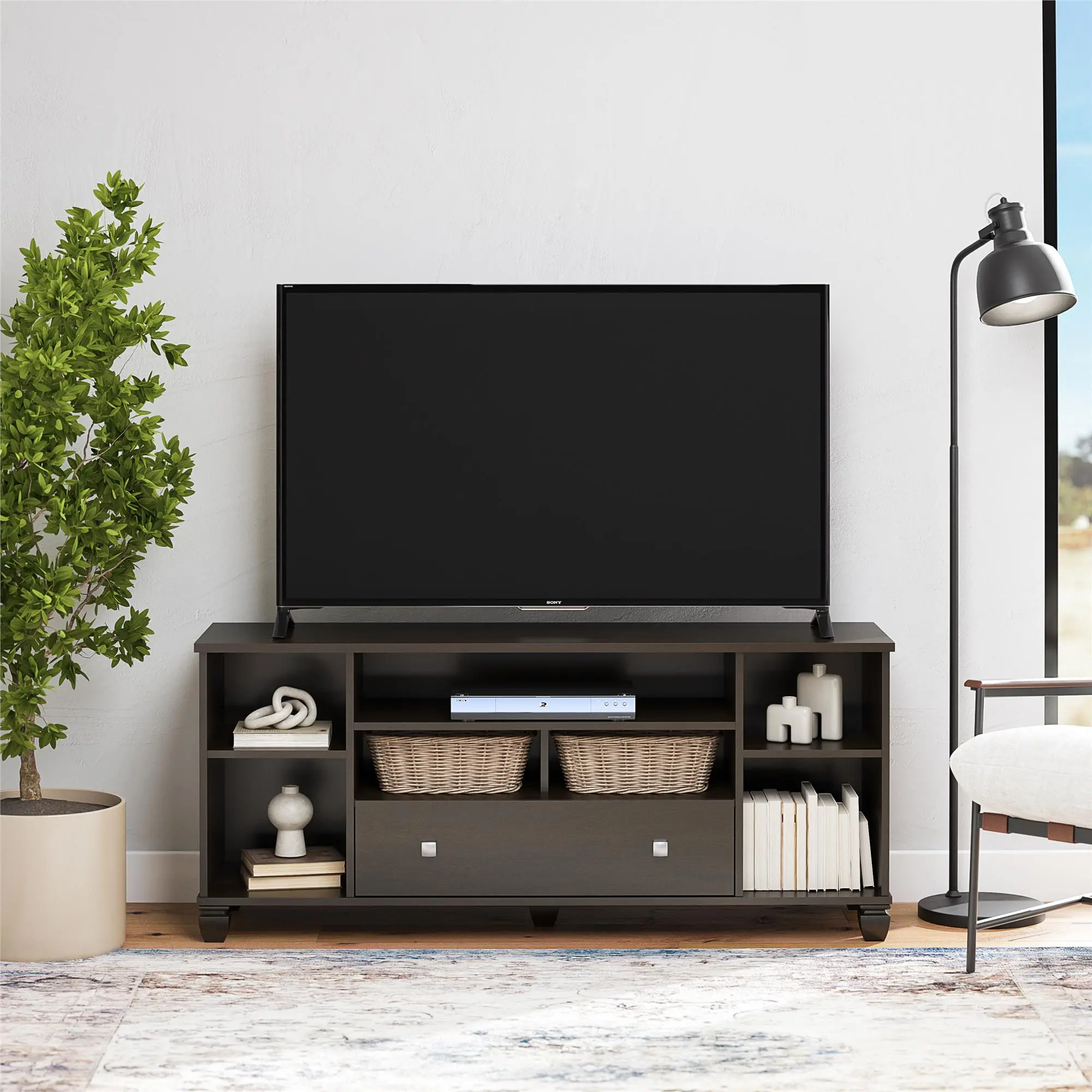 Brett 57  Espresso TV Stand-2