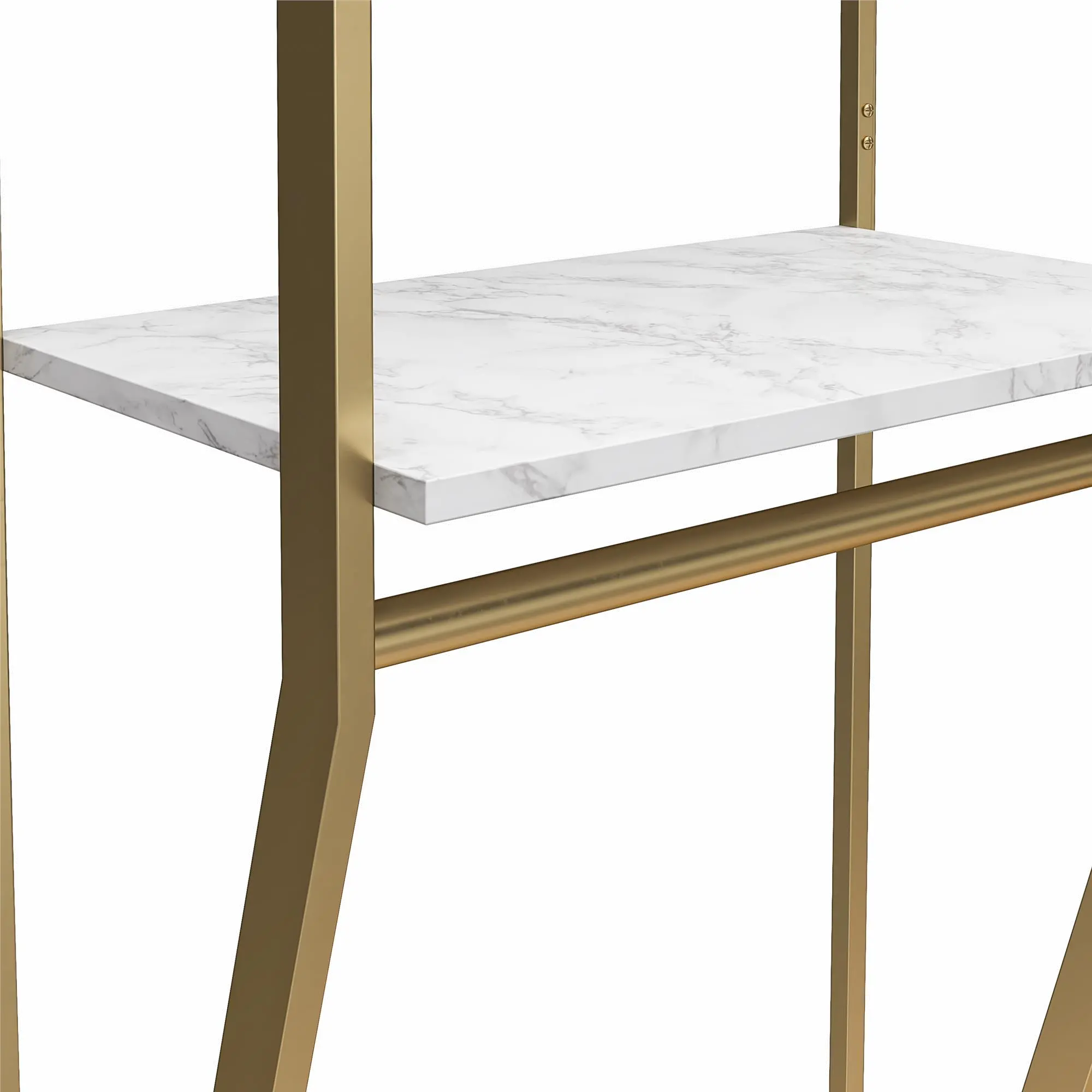 Gwyneth White Marble Closet Hanging Rods-7