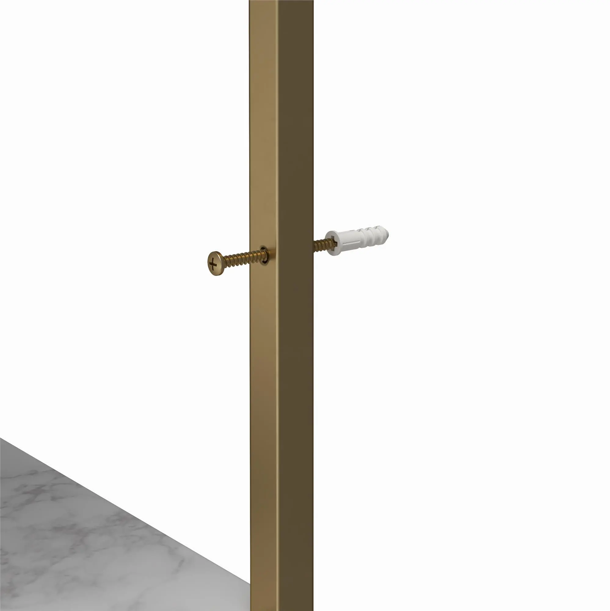Gwyneth White Marble Closet Drawers & Shelves-8