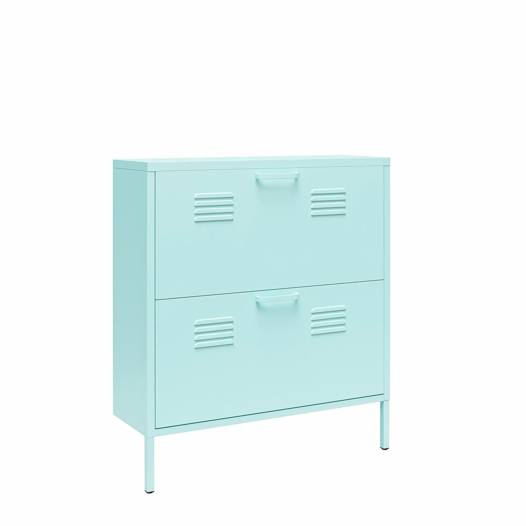 Cache Mint Locker-Style Shoe Storage Cabinet-5