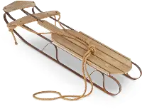 41 Inch Wooden Sled