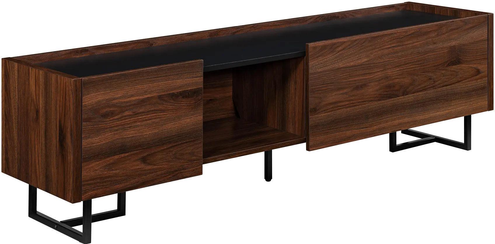 ARWM3FDW Arwin 63  Dark Walnut Media Console-3