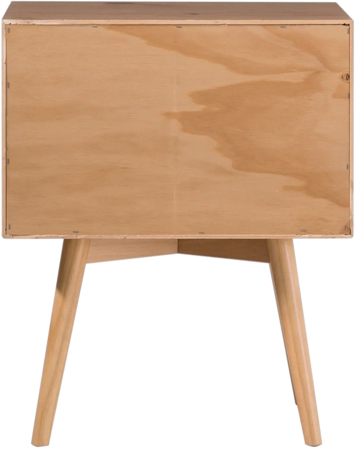 BR25MC1DNP Mid Century Pine 1-Drawer Nightstand-7