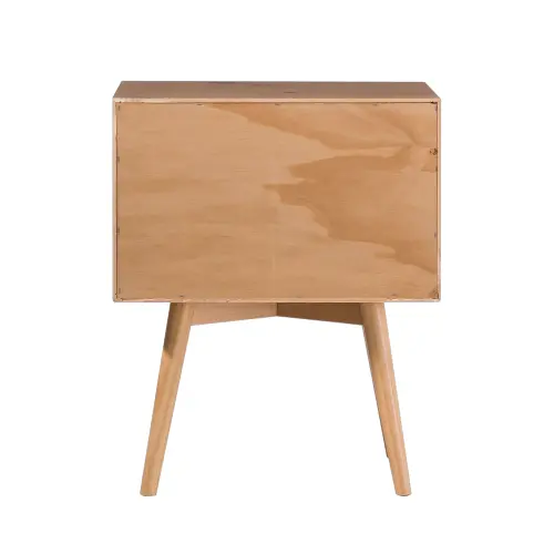 Mid Century Pine 1-Drawer Nightstand | RC Willey