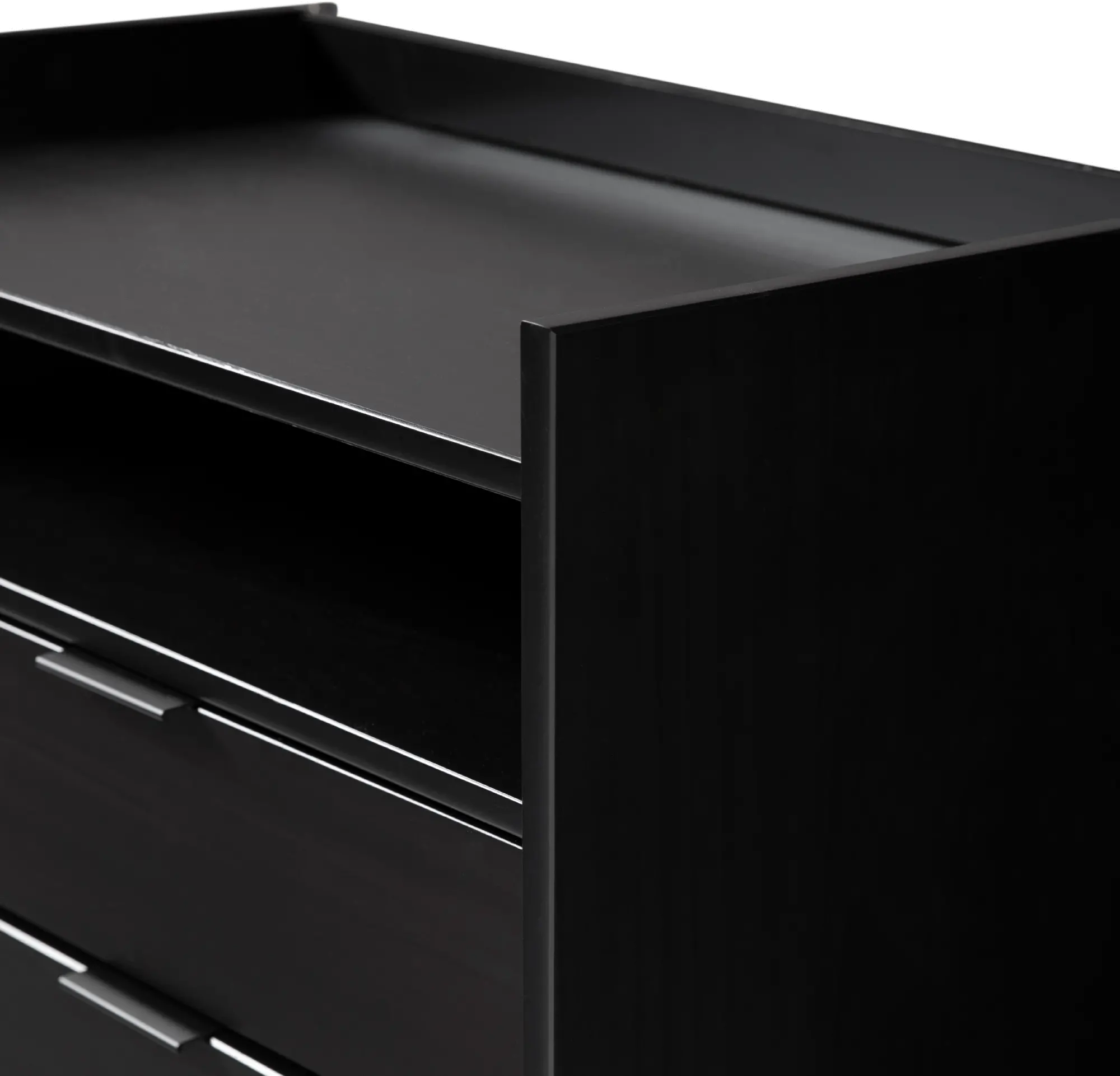 BR2DRLEENSBL Lee Black Mid Century Nightstand-10