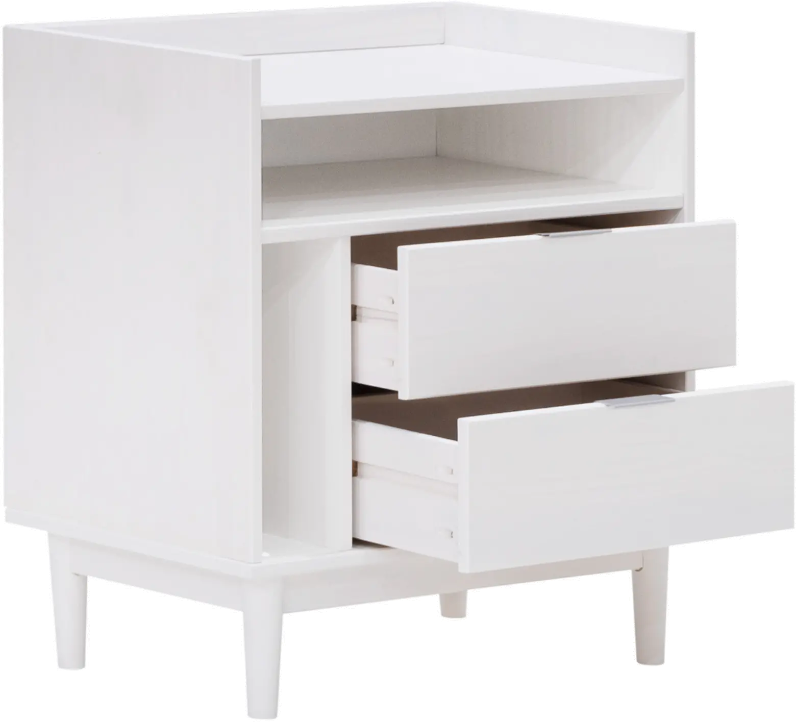 BR2DRLEENSWH Lee White Mid Century Nightstand-8