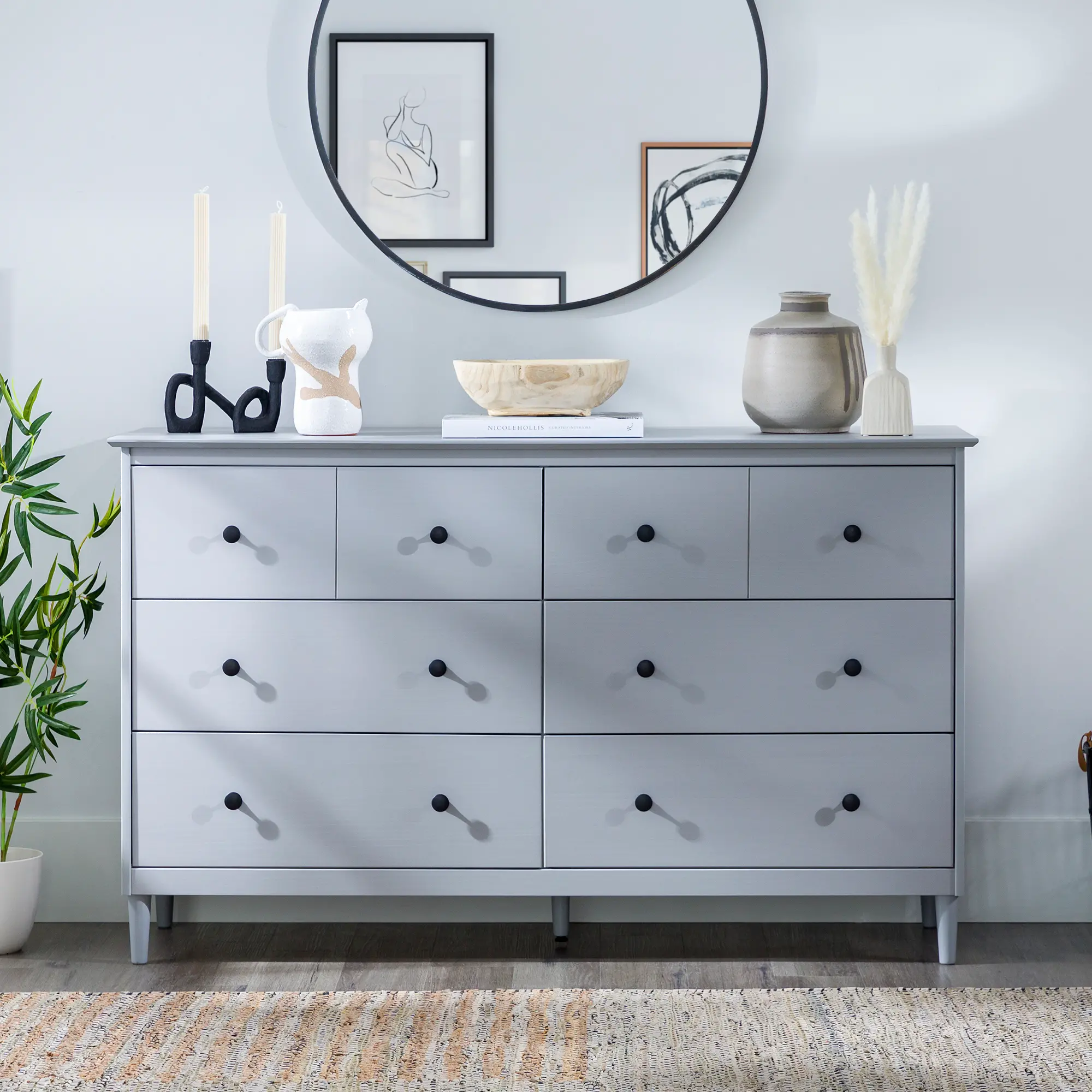 BR6DDDRGY Spencer Gray Dresser-2