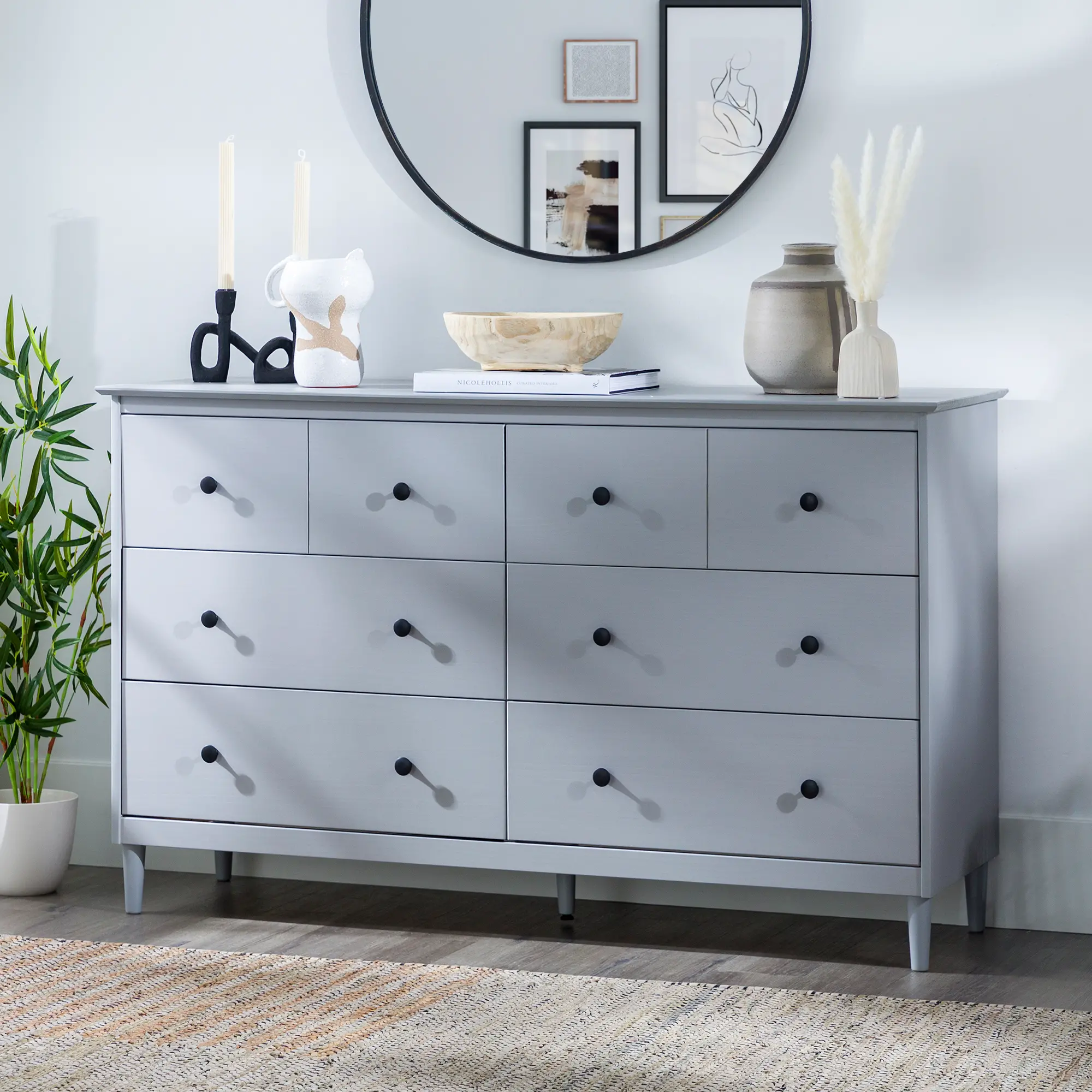 BR6DDDRGY Spencer Gray Dresser-3