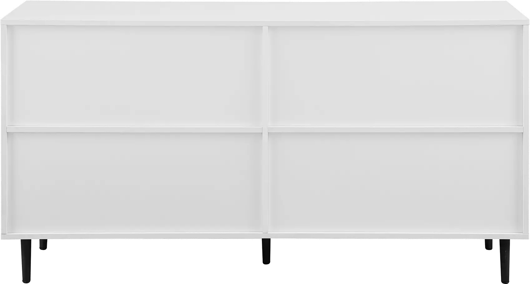BU58HPBMABBSW Bookmatch Ash Brown & White 58  TV Stand-4