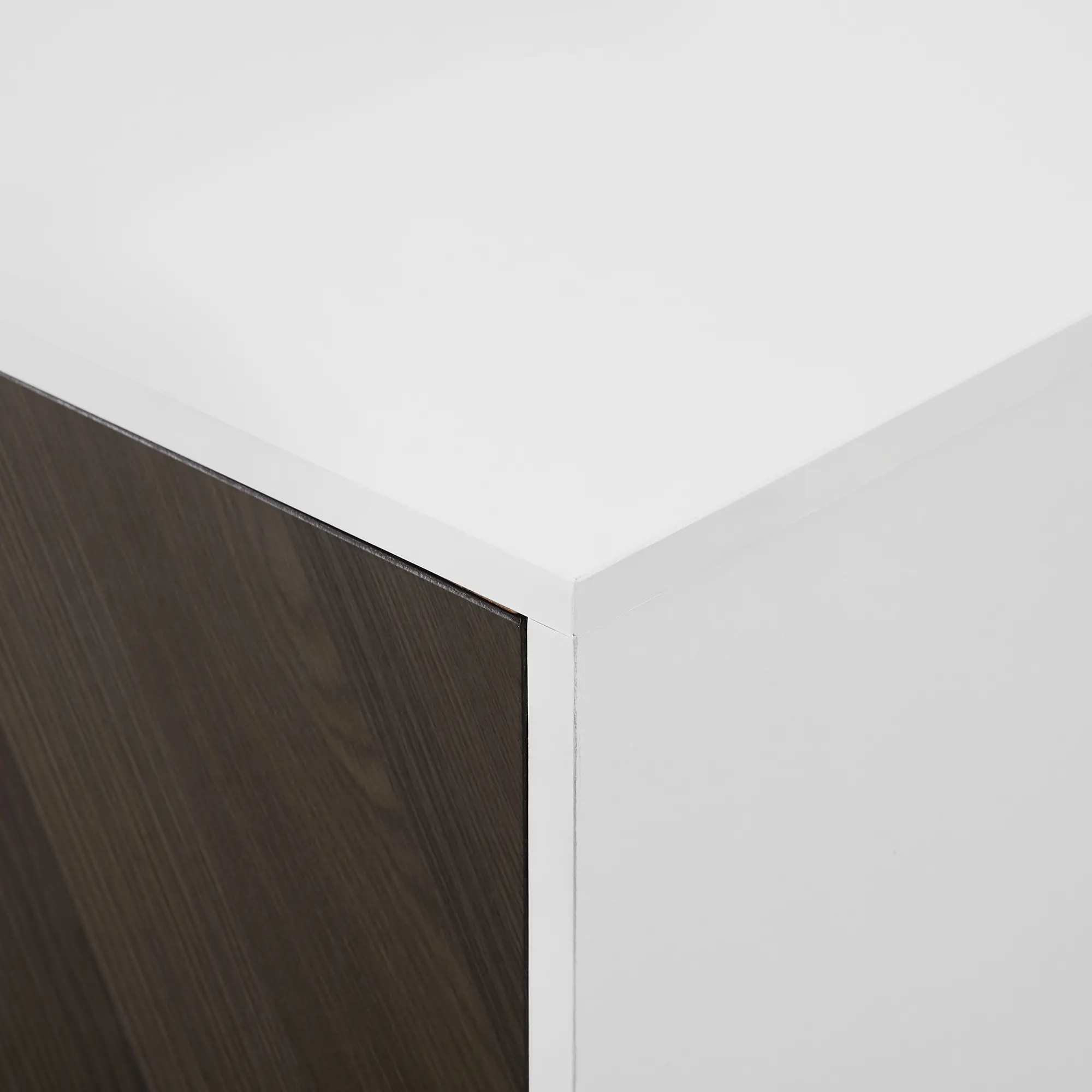 BU58HPBMABBSW Bookmatch Ash Brown & White 58  TV Stand-5