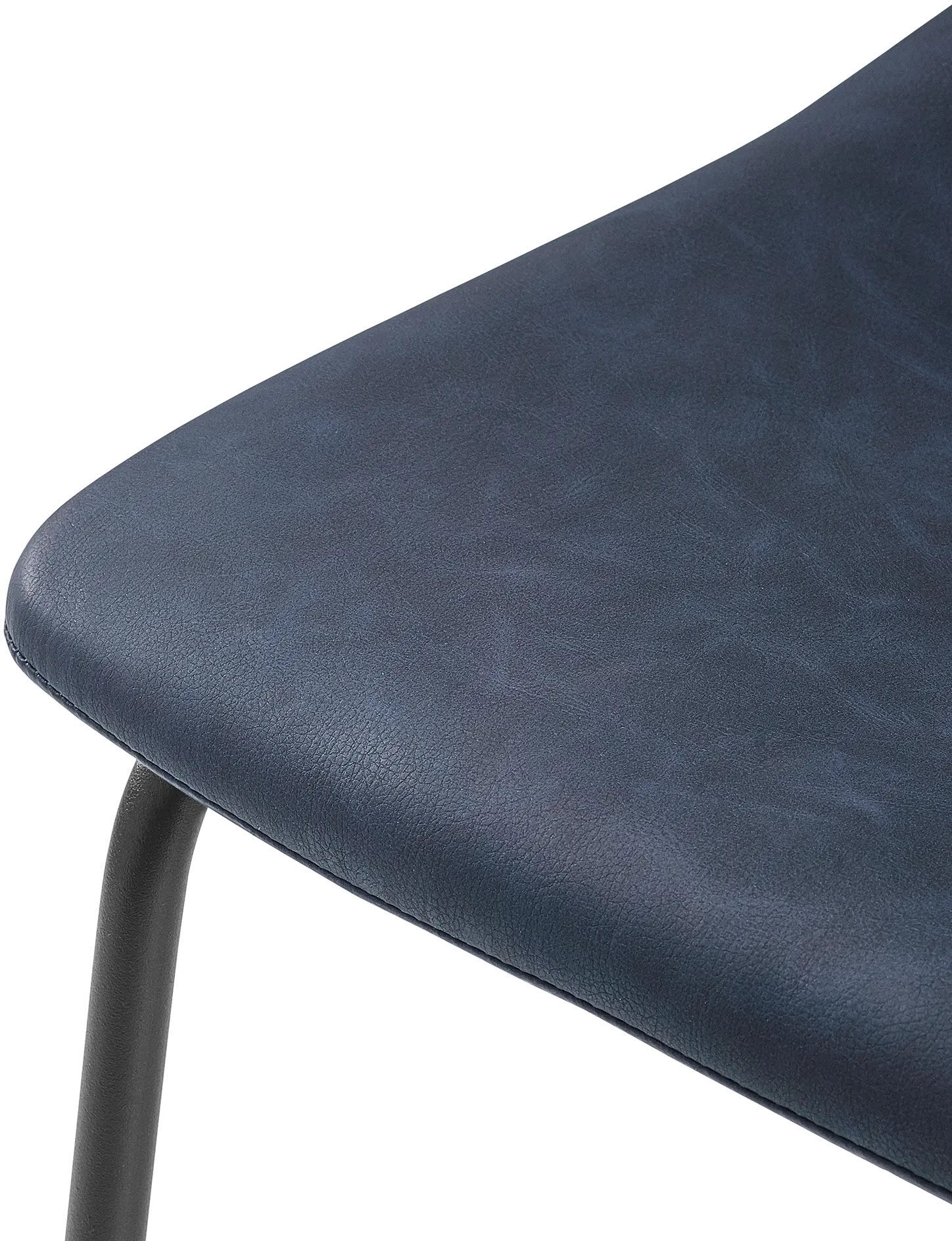 CHL26BU Saddles Navy Blue Counter Stool, Set of 2-4