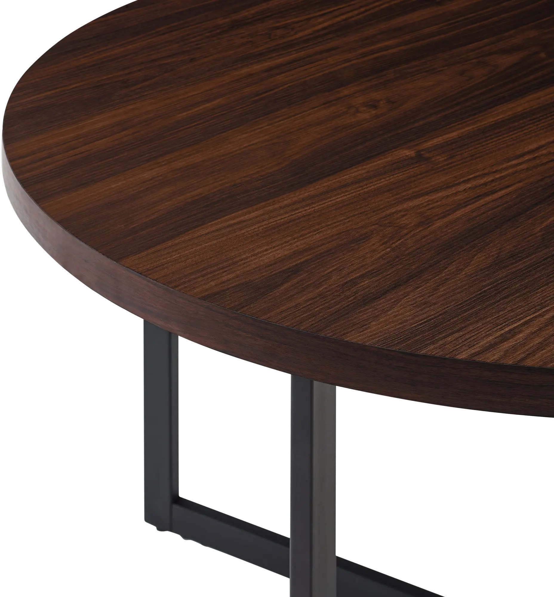 CNRD1DDW Connor 42  Dark Walnut Round Dining Table-4