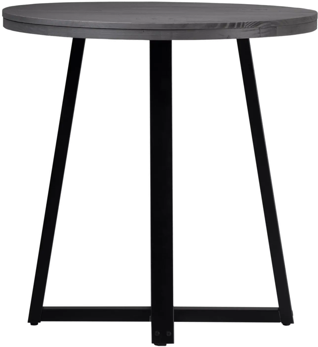 DNGD8DGY Durango 36  Distressed Gray Round Counter Height Table-5