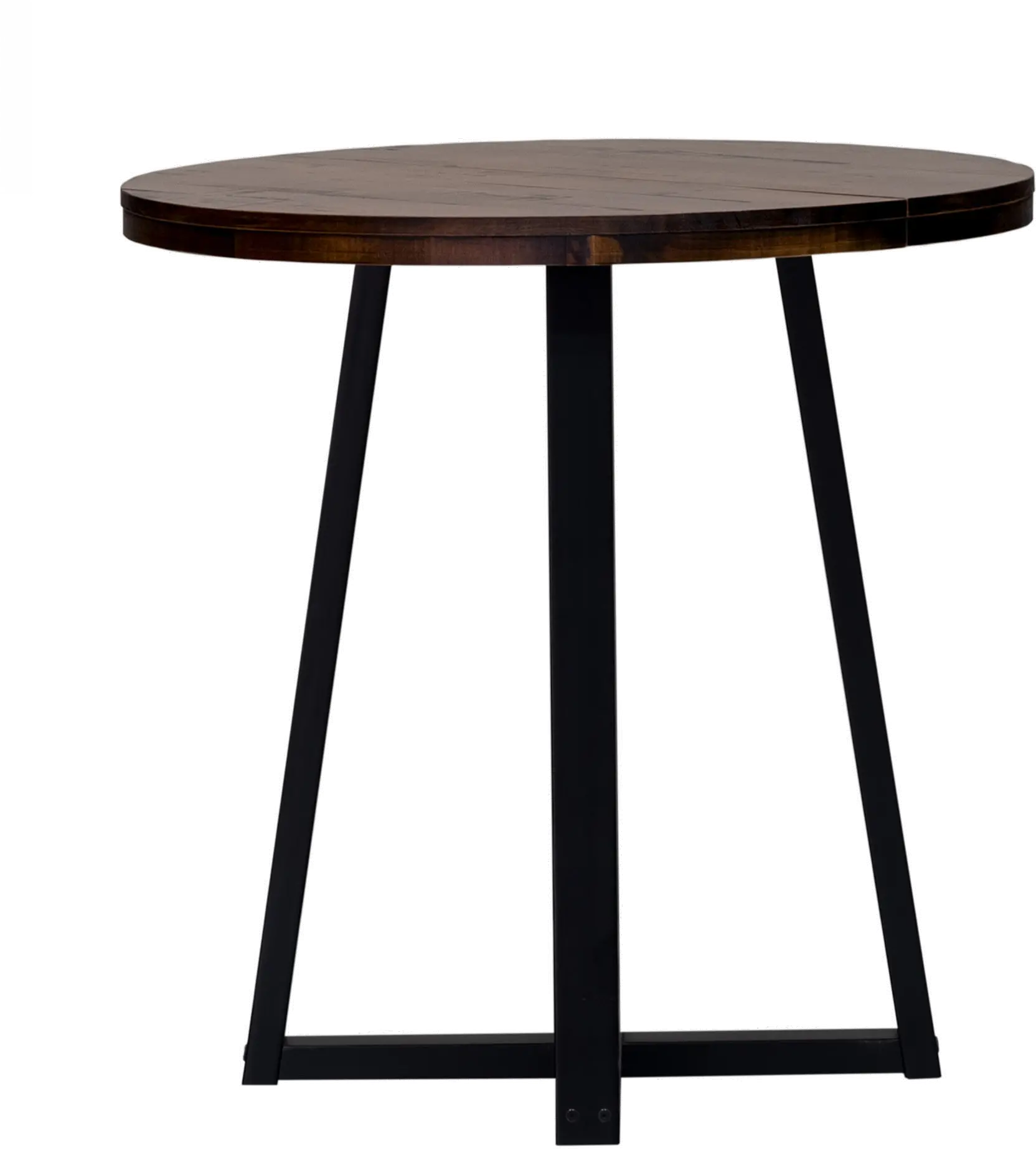 DNGD8DMA Durango 36  Distressed Mahogany Round Counter Height Table-5