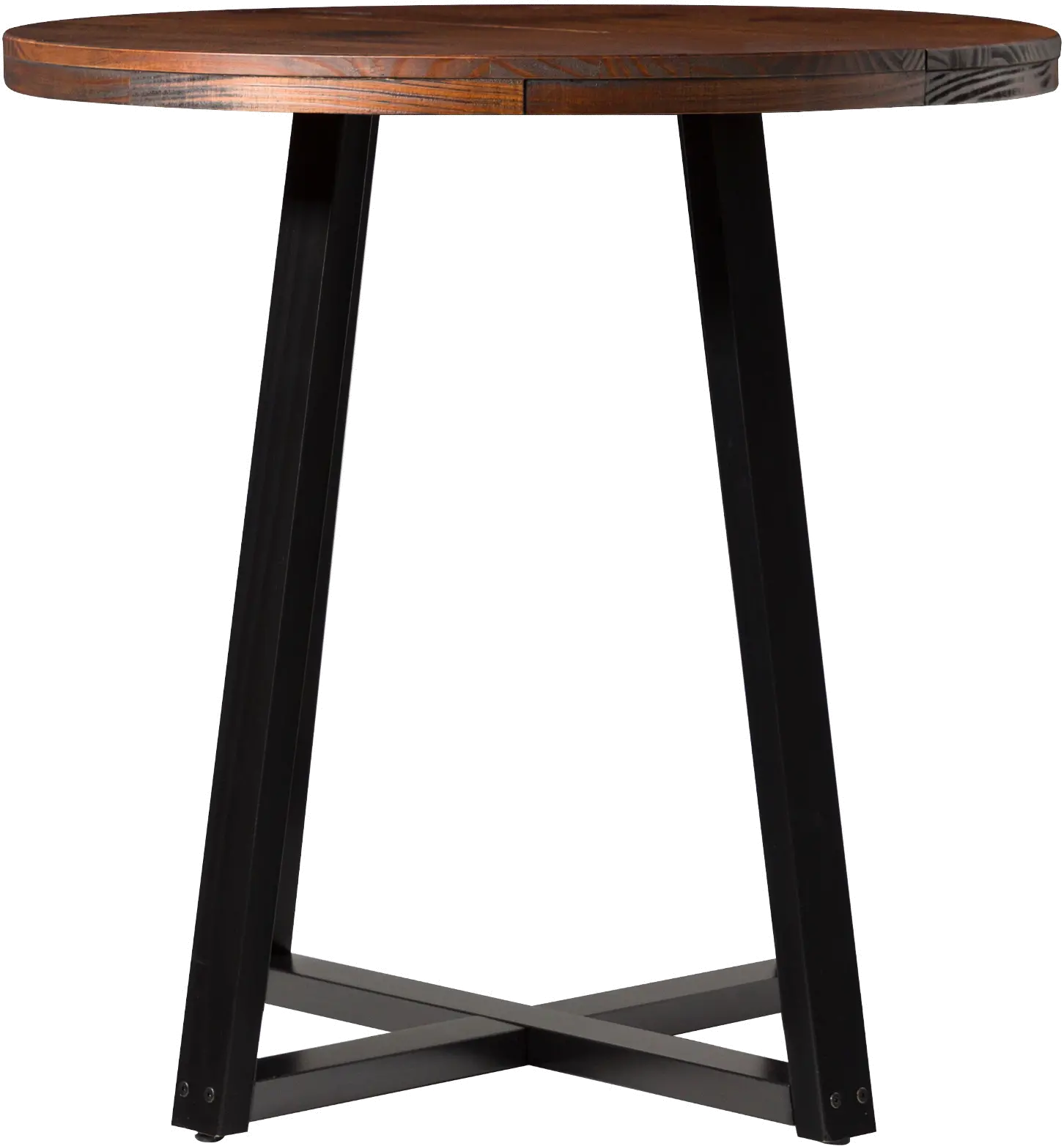 DNGD8DMA Durango 36  Distressed Mahogany Round Counter Height Table-6