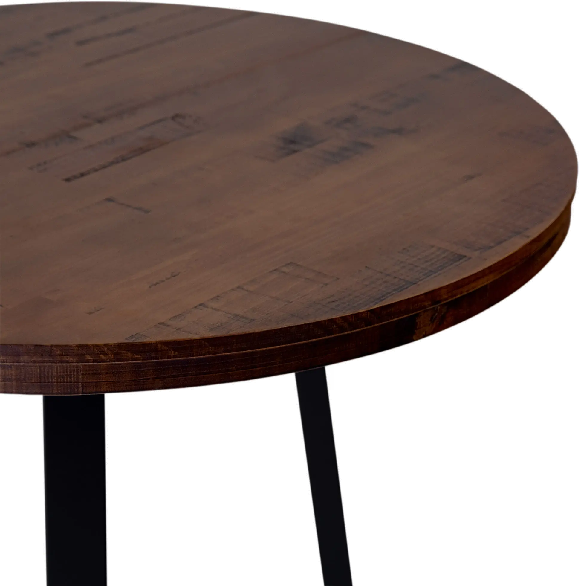 DNGD8DMA Durango 36  Distressed Mahogany Round Counter Height Table-7