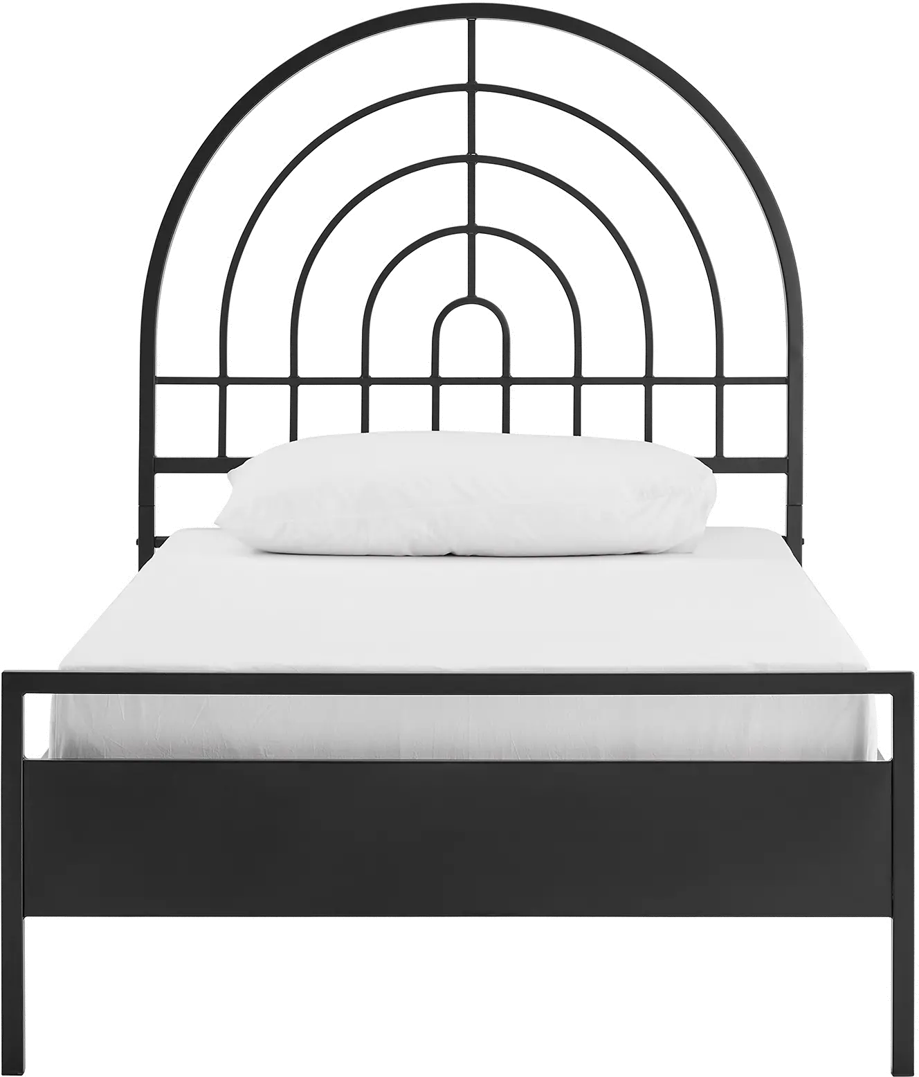 JDYB3CBL Jody Black Metal Twin Bed-3