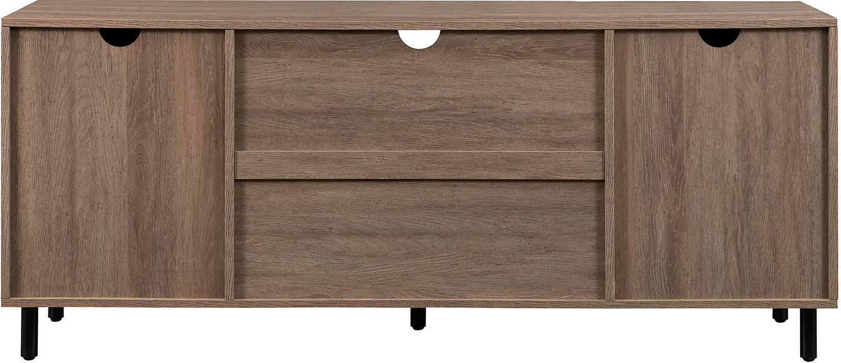 JLLM2FAG Jillian Driftwood Rattan-Door 58  TV Stand-4